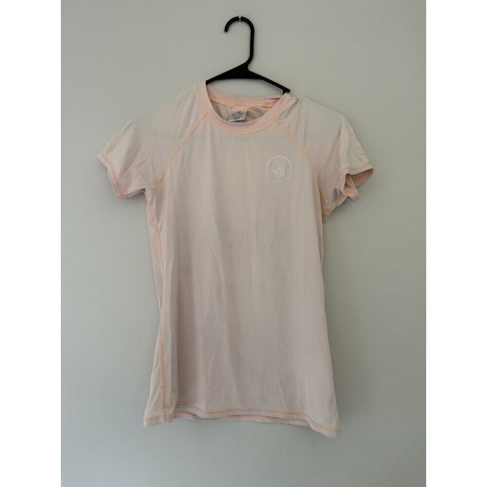 Body Glove Women's size Small Pink Short-Sleeve Rash Guard nylon/spandex